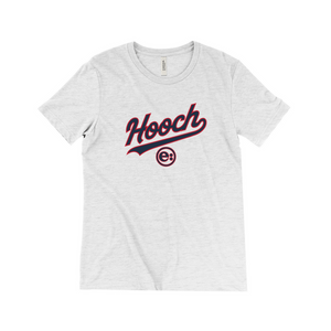 Hooch Baseball T-Shirt - White with Nationals Colors