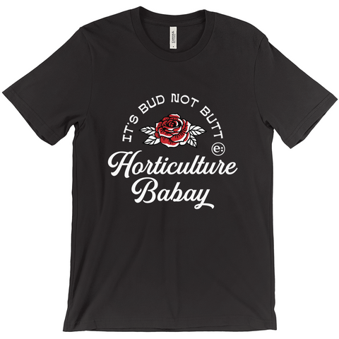 Horticulture on Black or Navy T-Shirt